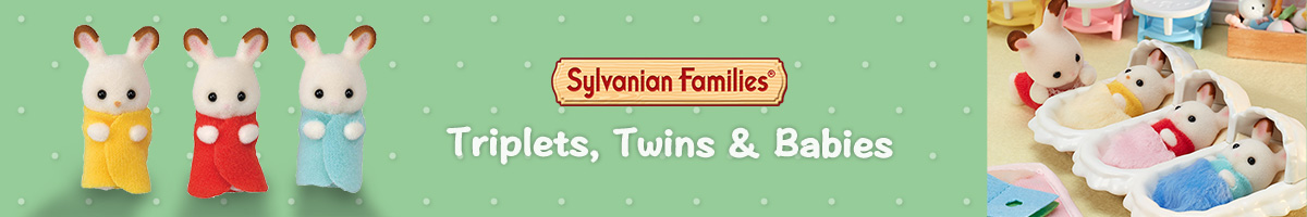 Sylvanian Families Twins Triplets Babies