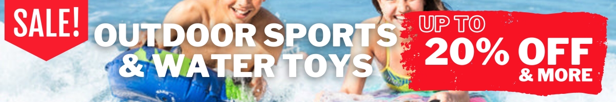 Outdoor Sports And Water Toys On Sale