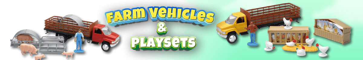 Farm Vehicles and Playsets