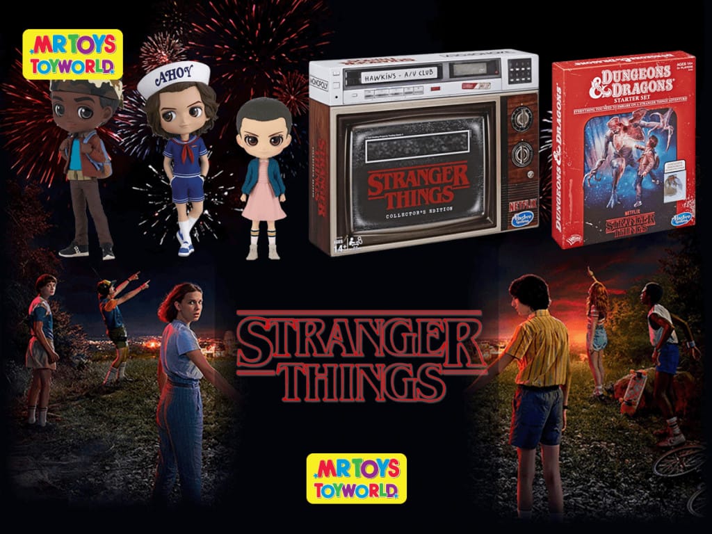 Awesomely Strange Fun Awaits You with Stranger Things Toys
