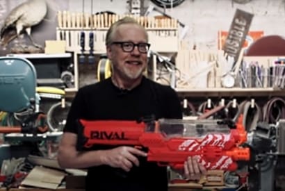 Adam Savage's Modification of the NERF Rival Blaster
