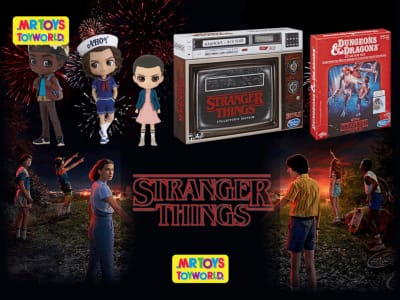 Awesomely Strange Fun Awaits You with Stranger Things Toys