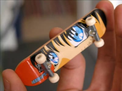 Tech Decks — Skateboarding with Your Fingers